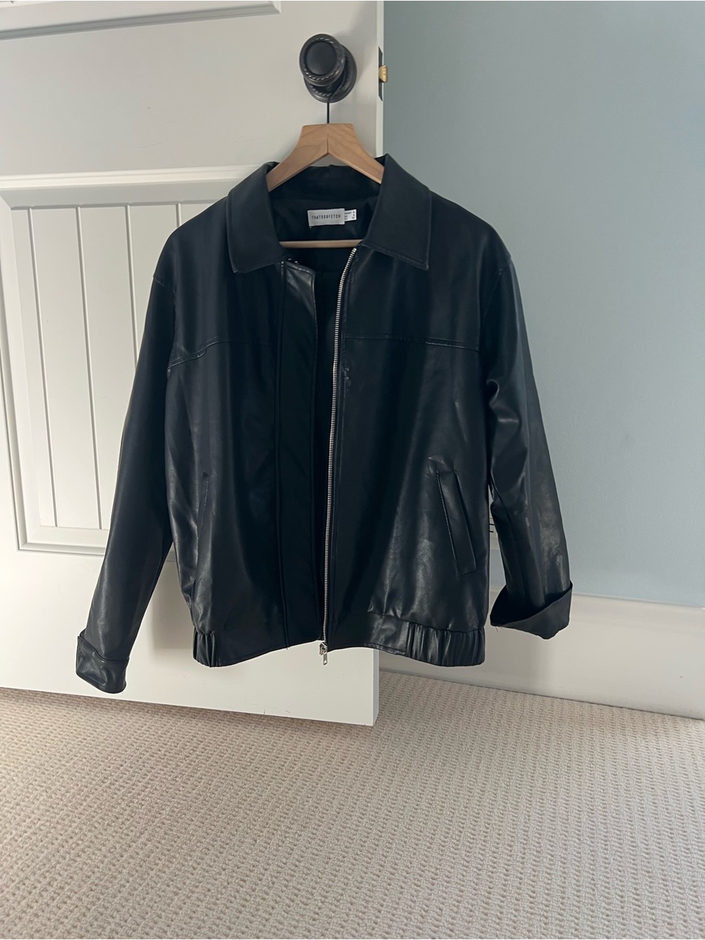 That’s So Fetch Black Leather Jacket